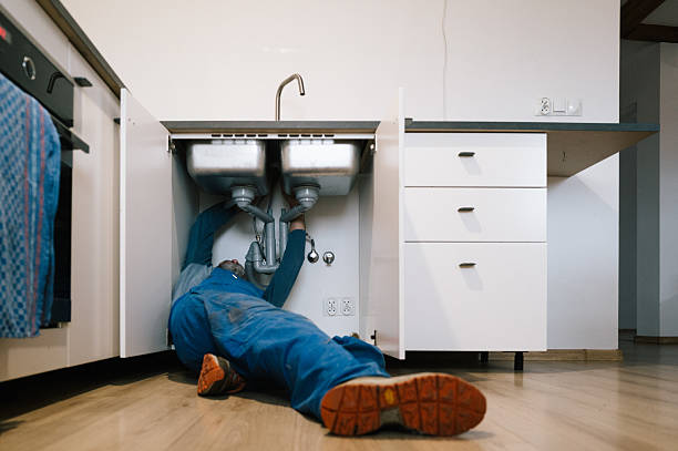 Professional Leak Detection technician working in Spencer, VA